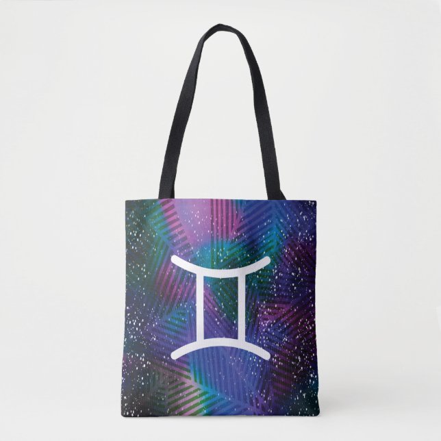Gemini Zodiac Tote Bag (Frente)