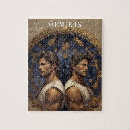 Geminis Male Jigasw Quebra-cabeça