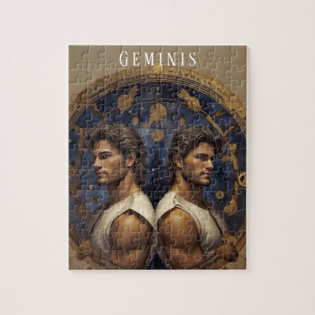Geminis Male Jigasw Quebra-cabeça (Vertical)