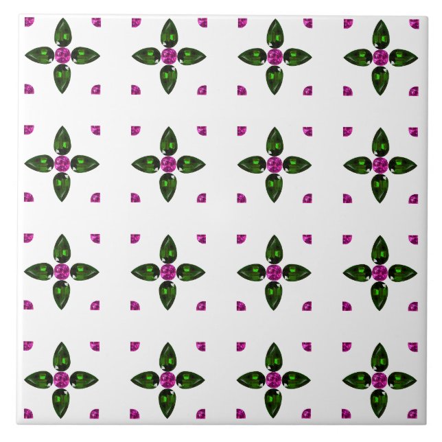 Gemstone Art, Purple Green (Frente)