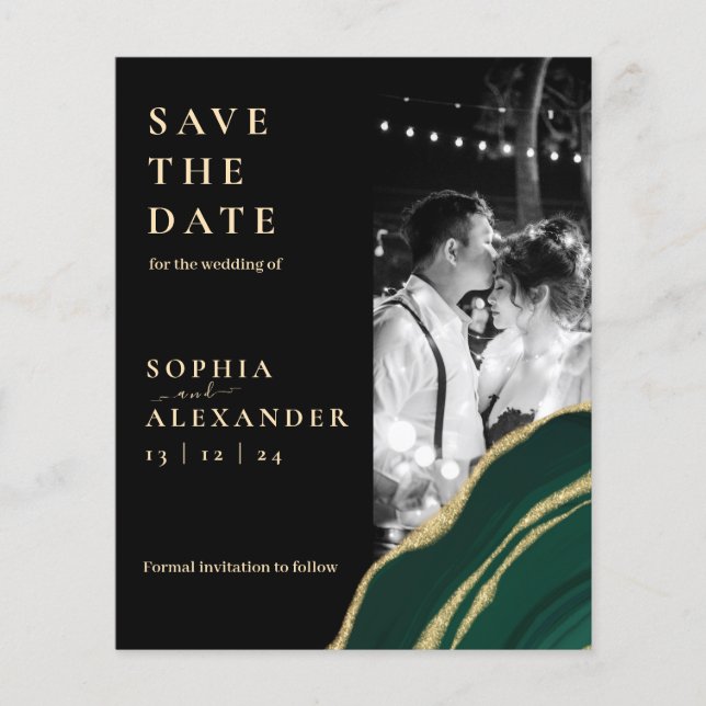 Gemstone de agata verde-brilhante (Frente)