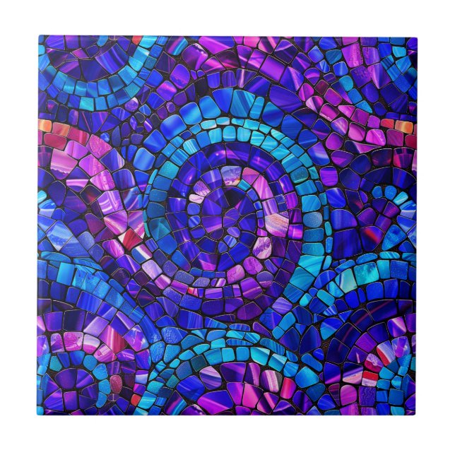 Gemstone Mosaico - Azulejo Cerâmico (Frente)