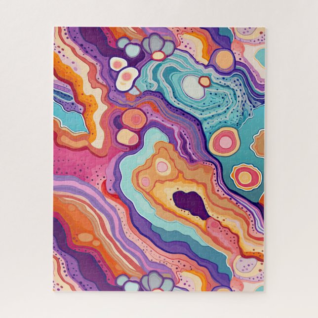 Gemstone Symphony Quebra-cabeça (Vertical)