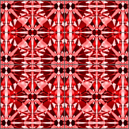 Gemstone vermelho