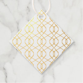 Gemstones Abstrato moderno Impressão metálico