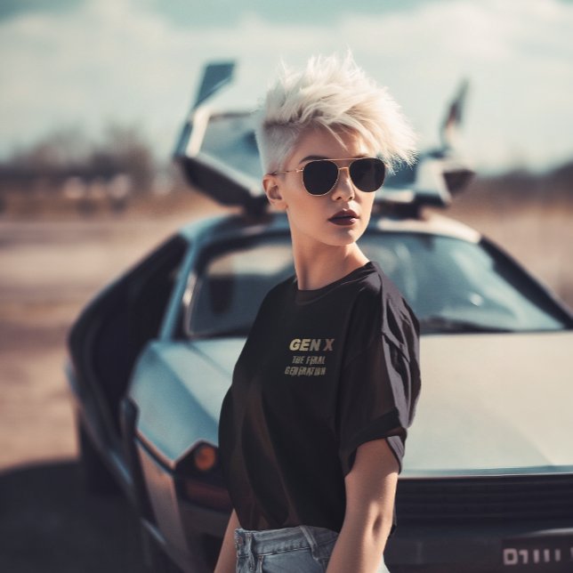 Gen X — A Geração Feral (The Feral Generation pocket tee. Made for the Gen Xer who will never be domesticated. Just let us be)