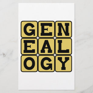 Genealogia, Estudo de Árvores Familiares