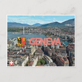 Genebra - Cartão postal de Suiça
