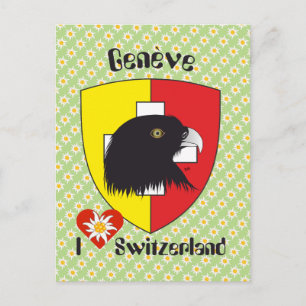 Genebra - Genève Suíça cartão postal
