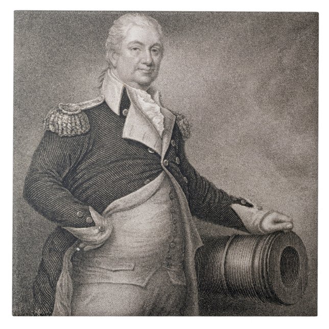 General principal Henry Knox (1750-1806) gravado (Frente)