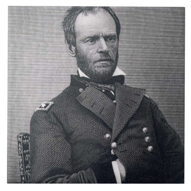 General William Tecumseh Sherman, gravado após a (Frente)