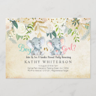 Gênero do Elefante Floral revela Convite Botânico