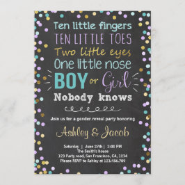 Gênero revela convite para Menina ou Roxo Roxo