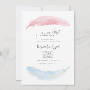 Gênero Revela Pequeno Convite Anjo