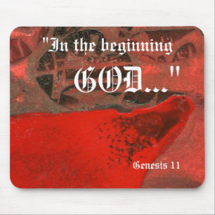 Gênesis 1:1 Mousepad