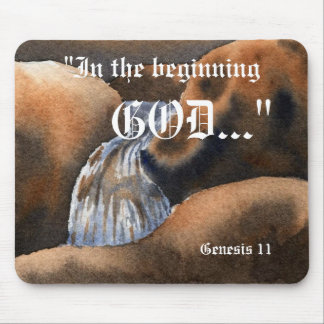 Gênesis 1:1 Mousepad