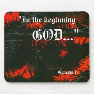 Gênesis 1:1 Mousepad