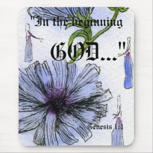 Gênesis 1:1 Mousepad