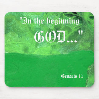 Gênesis 1:1 Mousepad