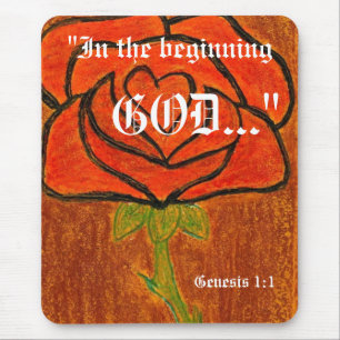 Gênesis 1:1 Mousepad