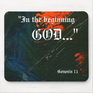 Gênesis 1:1 Mousepad