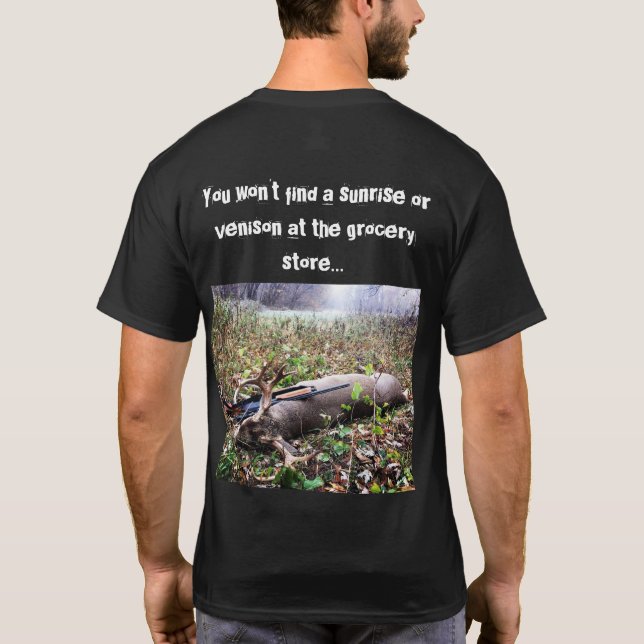 Genesis 27:3 Sunrise e camiseta Venison Men (Verso)