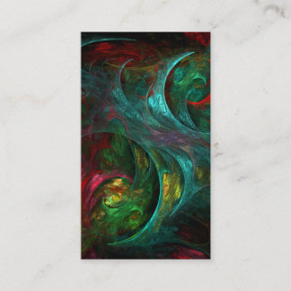 Gênesis Abstrato Art Cartão de visita