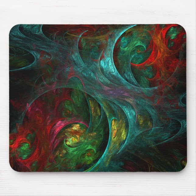 Genesis Abstrato Art Mousepad (Frente)
