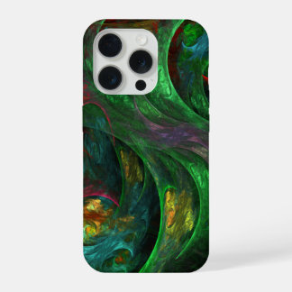 Genesis Abstrato Art Verde