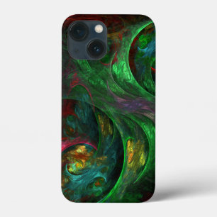 Genesis Abstrato Art Verde