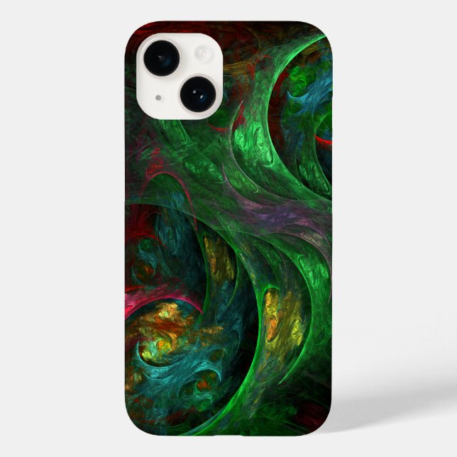 Genesis Abstrato Art Verde (Verso)