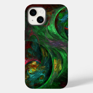Genesis Abstrato Art Verde