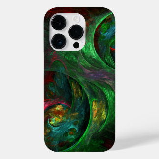 Genesis Abstrato Art Verde