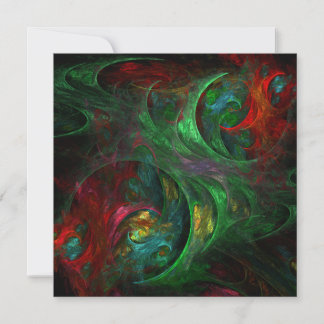 Genesis Abstrato Art Verde