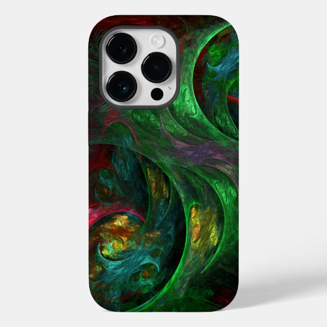 Genesis Abstrato Art Verde (Verso)