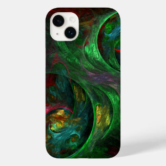 Genesis Abstrato Art Verde