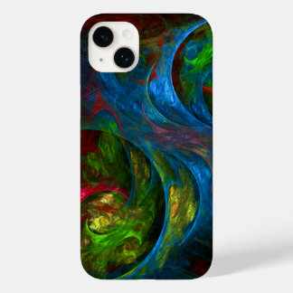 Genesis Blue Abstrato Art
