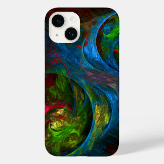 Genesis Blue Abstrato Art