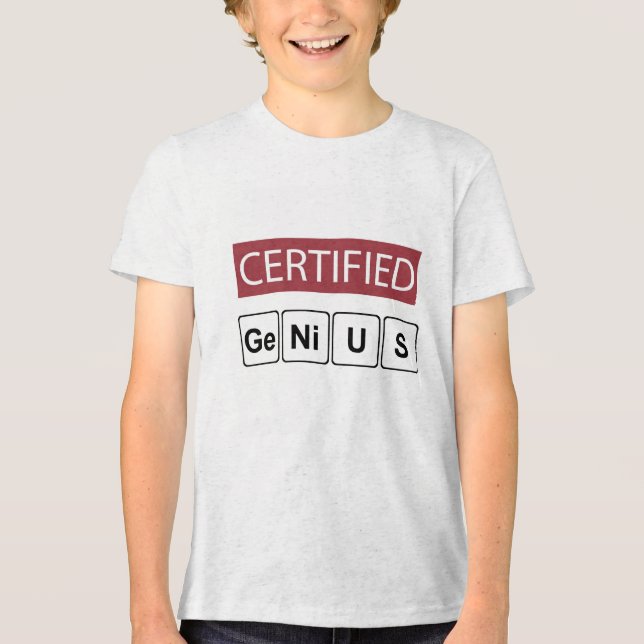 Gênio Certificado (Frente)