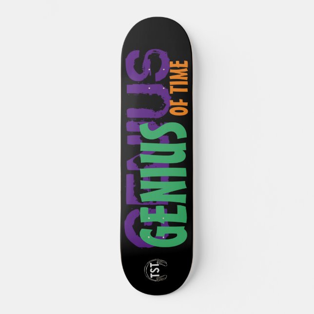 GENIUS OF TIME / JMT SKATEBOARD (Frente)