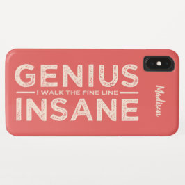 GENIUS VS INSANE nome personalizado e capas de tel