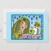 gentileza em Giv_Flat Card 7"x5"