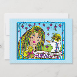 gentileza em Giv_Flat Card 7"x5"