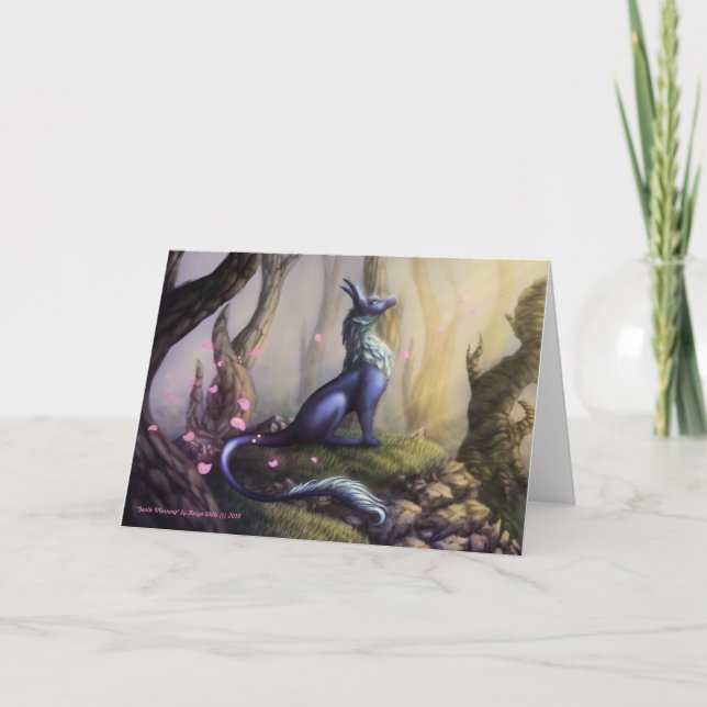 "Gentle Morning", por Kaiya Wells - Cartão de vazi (Frente)