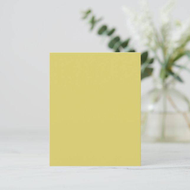 Gentle Warm Yellow Paper Sheets (Em pé/Frente)