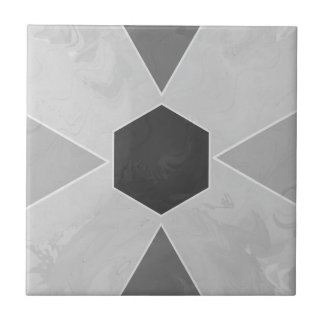 Geo Abstract Pastel Marble Gray