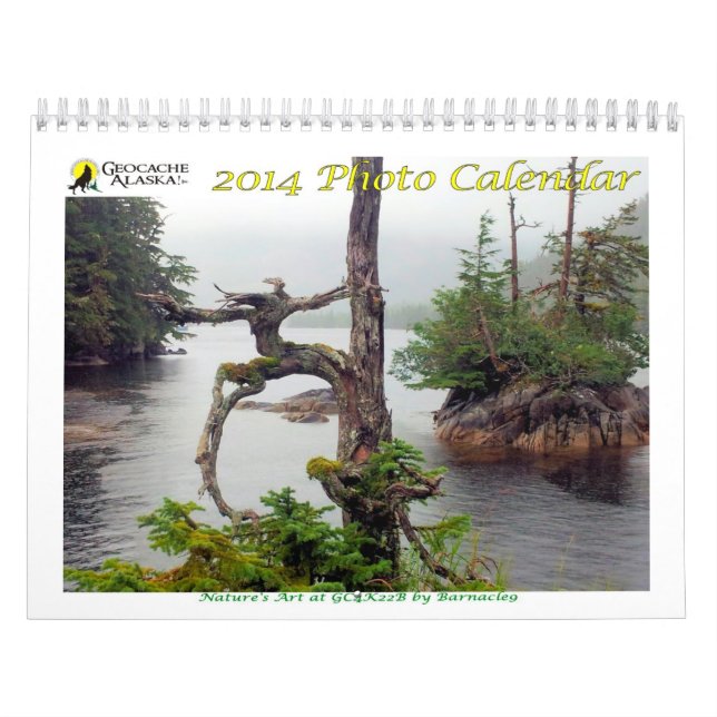 GeocacheAlaska 2014! Calendário da foto (Capa)