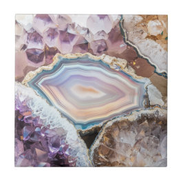 Geode Crystal| Crystal Photo Tile