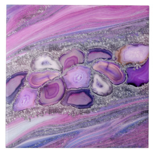 Geodes Crystal Flow - Purple e Violet