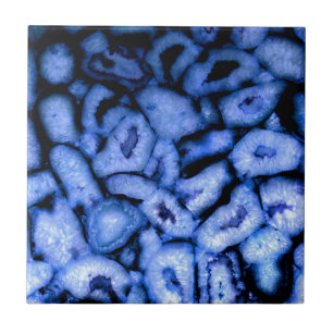 Geodes de Agato do Quartz Azul